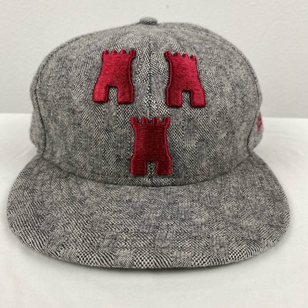 Crooks & Castles New Era Wool Herringbone  Fitted Cap